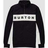 Burton Lowball 1/4 Zip Sweater true black von Burton