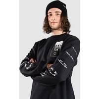 Burton Skltn Key 24 Crew Sweater true black von Burton