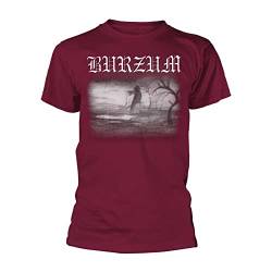 Burzum Aske 2013 (Maroon) T-Shirt S von Burzum