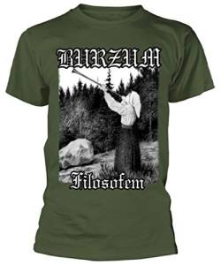 Burzum 'Filosofem' (Green) T-Shirt (small) von Burzum