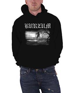 Burzum Kapuzenpullover Aske 2013 Band Logo Nue offiziell Herren Schwarz Pullover L von Burzum