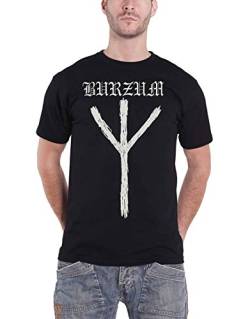 Burzum T Shirt Rune Band Logo Nue offiziell Herren von Burzum