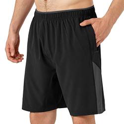 Butrends Herren Kurze Hose mit Taschen Running Sportshorts Atmungsaktive Shorts Schnell Trocknend Laufshorts Fitness Trainingsshorts Sport Sommer von Butrends