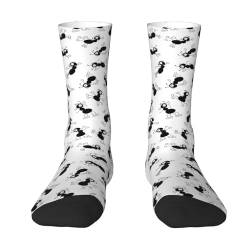 ButxeT Crew-Socken, Kompressionssocken, lässig, Neuheit, Sportsocken, 40 cm lang, für Unisex,Ameisen-Insekten von ButxeT