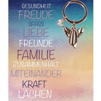 Butzon & Bercker Verlag Schlüsselanhänger Engel-Schlüsselanhänger - Gesundheit, Freude, Spass... von Butzon & Bercker Verlag