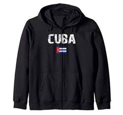 Cuba Cuban Flag Kapuzenjacke von Buy Cool Shirts