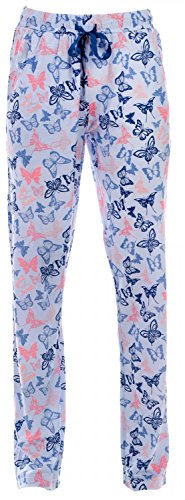 By Louise von MG-1 Damen Pyjamahose Loungewear Sleepwear Farbwahl, Grösse:M - 38, Farbe:Design 01 von By Louise