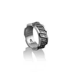 BySilverStone Jewelry Eleganter Ehering Aus 925Er Silber Für Herren, Hochzeitsschmuck Aus Sterlingsilber Für Herren, Verlobungsring, Ehering, Jubiläumsring, Geschenk Für Den Besten Mann von BySilverStone Jewelry