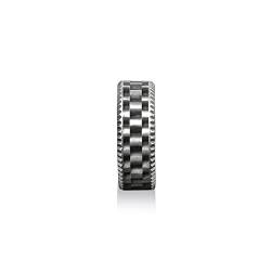 Bysilverstone Jewelry Geometrischer Ehering Aus 925Er Silber Für Herren, Hochzeitsschmuck Aus Sterlingsilber Für Herren, Ehering Für Herren, Versprechensring, Verlobungsring, Geschenk Für Den Besten M von BySilverStone Jewelry