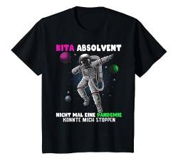 Kinder Kita Abgänger 2024 Kita Absolvent Kita Abschluss Astronaut T-Shirt von Bye Bye Kita Abschied Kita Abgängerin