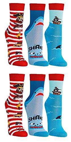 C&C KIDS Kinder Socken,6 Pack,31/34,Mehrfarbig von C&C KIDS