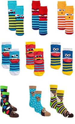 C&C KIDS Kinder Socken,9Pack,35-38,Mehrfarbig6 von C&C KIDS