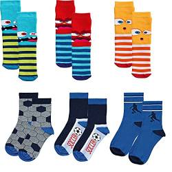 C&C KIDS Kinder Socken 6 Paar 27-30,Mehrfarbig9 von C&C KIDS