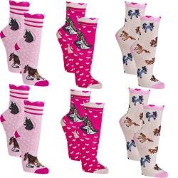 C&C KIDS kinder socken,6 pack,23/26,Smile-Mädchen von C&C KIDS