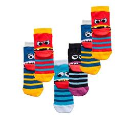 C&C KIDS kinder socken,6 pack,27/30,Blau/Schwarz/Gelb/Rot von C&C KIDS