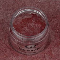 C & I Dip-Pulver, Glitzer-Farb-Kollektion, glänzendes Tauchpulver für Nagelschönheit, Acrylfarbsystem (# 84) von C & I