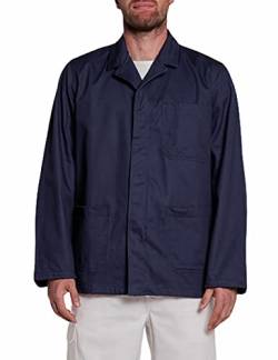 C.B.F. Balducci Group Labor- und Arbeitskittel Herren Damen Kurz Blau XXL von C.B.F. Balducci Group