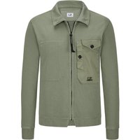 C.P. Company Fleecejacke in Overshirt-Form mit Brusttaschen von C.P. Company