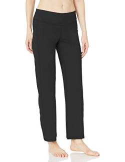 C9 Champion Damen Curvy Fit Pant Yoga-Hosen, Ebenholz - Kurze Länge, Groß von C9 Champion