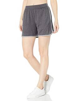 C9 Champion Damen Knit Sport Shorts, Ebenholz Heather, Mittel von C9 Champion