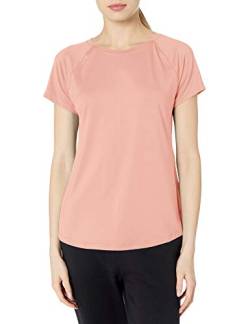 C9 Champion Damen Women's Soft Tech Tee T-Shirt, Grundierung, Rosa, Mittel von C9 Champion