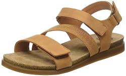 CA'SHOTT A/S Damen CASALICE Velcro Elastic Nubuck Flat Sandal, Brandy, 36 EU von CA'SHOTT A/S