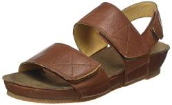 CA'SHOTT A/S Damen CASAVA Velcro Leather Flat Sandal, Cognac, 38 EU von CA'SHOTT A/S