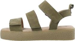 CA'SHOTT A/S Damen CASCAMILLA Velcro Nubuck Sandal, Olive, 37 EU von CA'SHOTT A/S