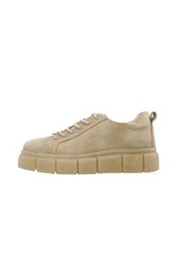 CA'SHOTT A/S Damen CASFLORA Lace Shoe Suede Sneaker, Beige, 40 EU von CA'SHOTT A/S