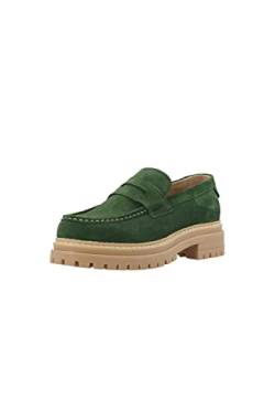 CA'SHOTT A/S Damen CASHANNAH Suede Loafer, Green, 37 EU von CA'SHOTT A/S