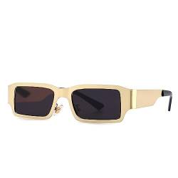 CABTRA Quadratische Sonnenbrille Mit Kleinem Rahmen Für Herren Und Damen Outdoor-Sport-Reit-Sonnenbrille von CABTRA