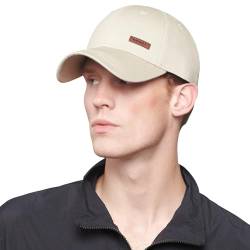 CACUSS Baumwolle Baseballkappe Herren Baseball Cap Unisex Mütze Verstellbar für Draussen Sport von CACUSS