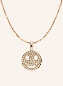 Cada Kette Mini Smiling Face rosegold von CADA