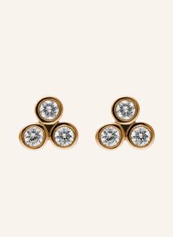 Cada Ohrringe 3 Stones Diamond rosegold von CADA