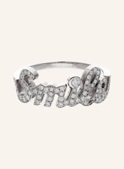 Cada Ring Smile silber von CADA