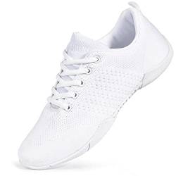 CADIDL Cheer Shoes Damen Weiße Cheerleading-Schuhe für Mädchen & Jugendliche, Weiß (Damengröße), 39 EU von CADIDL