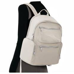 CADOLIM Rucksack Damen Klein Arbeitstasche Damen Rucksack Damen Elegant Wasserdicht Cityrucksack Rucksack Damen Rucksack Modern Lehrertasche Beige von CADOLIM