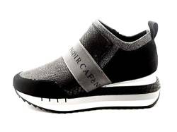 Sneakers Donna CAFè Noir Slipon mit elastischem Fdn625, Schwarz , 38 EU Ancho von CAFèNOIR