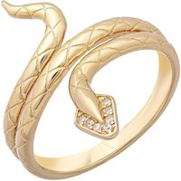 CAÏ Silberring Caï Damen-Damenring 925er Silber 7 Zirkonia, Zirkonia von CAÏ