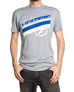 Calhoun NHL Herren T-Shirt, kurzärmelig, Rashguard Wicking, Tampa Bay Lightning, X-Groß von CALHOUN