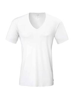 CALIDA Clean Line Kurzarm-Shirt, V-Neck Herren von CALIDA