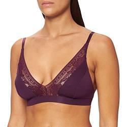 CALIDA Damen BH Modal Sense, dark violet aus Tencel, Modal und Elastan, umweltschonend und nachhaltig produziert, Größe: 32/34 von CALIDA