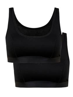 CALIDA Damen Benefit Women Bustier Bralette, Schwarz, S EU von CALIDA