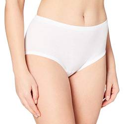 CALIDA Damen Midislip midislip/broek Taillenslip, Weiß, 38 EU von CALIDA