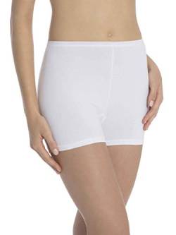 CALIDA Damen Panty Comfort, weiß aus Baumwolle und Elastan, vom Nabel bis zum Beinansatz mit elastischem Bund, Größe: 48/50 von CALIDA