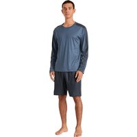 CALIDA Deepsleep-Wear Schlafanzug-Oberteil, feuchtigkeitsregulierend, für Herren, blau, XL von CALIDA