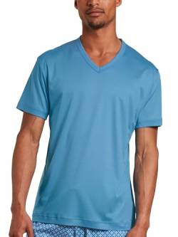 CALIDA RMX Sleep Leisure Kurzarm-Shirt, V-Neck Herren von CALIDA