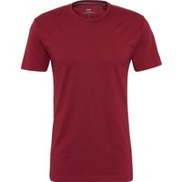 CALIDA T-Shirt, Rundhalsausschnitt, uni, für Herren, rot, S von CALIDA