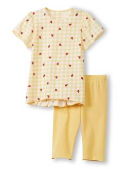 CALIDA Toddlers Ladybird Kinder Capri-Pyjama Mädchen von CALIDA