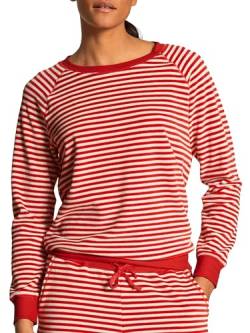 Calida Damen Favourites Marine Pullover, Summer red, XXS von CALIDA
